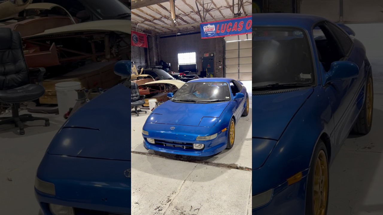 Turbo MR2 SW20 project sounding 👌🏼 with new turbo and our