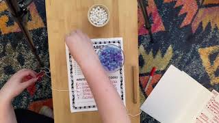 Whippanong Library - Coding Unplugged, Day 5! - Binary Code Jewelry