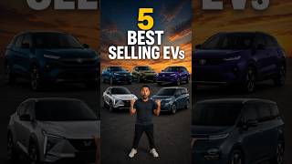 Top 5 Best Selling EV cars in India ⚡ Top1 Will Shock You! #shorts