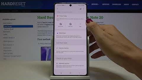 How to Enable Screen Time in SAMSUNG Galaxy Note 20 – Screen Timeout Configuration