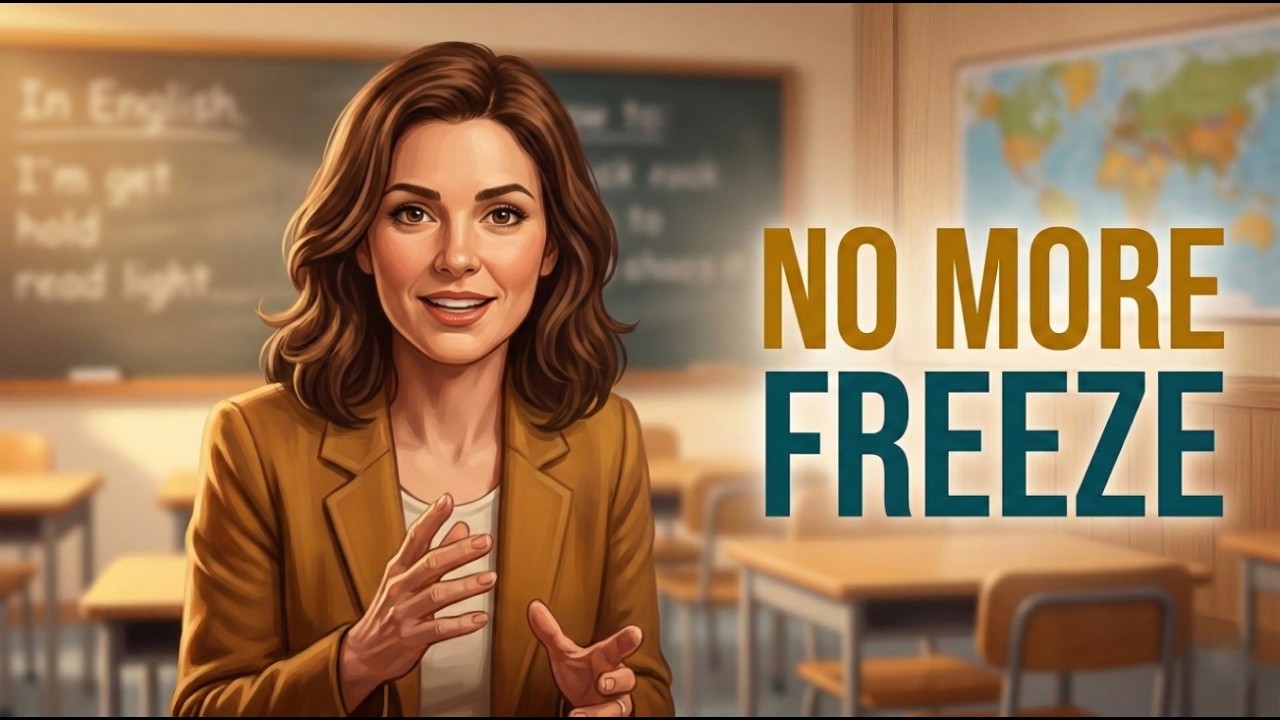 Stop Freezing When Speaking English