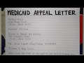 How To Write A Medicaid Appeal Letter Step by Step Guide | Writing Practices