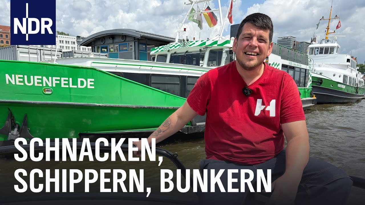 Tankstelle für Schiffe: Unterwegs mit dem Bunkerboot in Hamburg | Die Nordreportage | NDR Doku