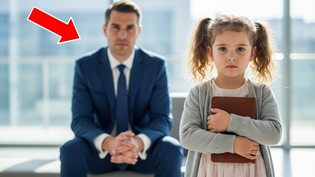 “Mamá está enferma, vine yo” — Una Niña Entra a la Entrevista y el CEO Millonario Cambia Todo