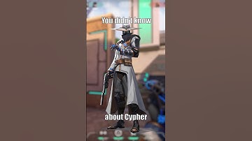 Things You Didn’t Know About Cypher #valorant #valorantgaming #gaming #shorts