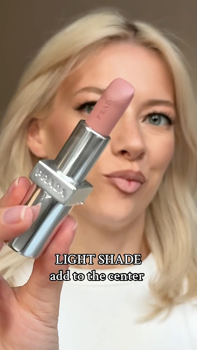 Light lipstick with a brown lip liner. Lip combo of the day #lipcolor #beautytips #lipcombo prada
