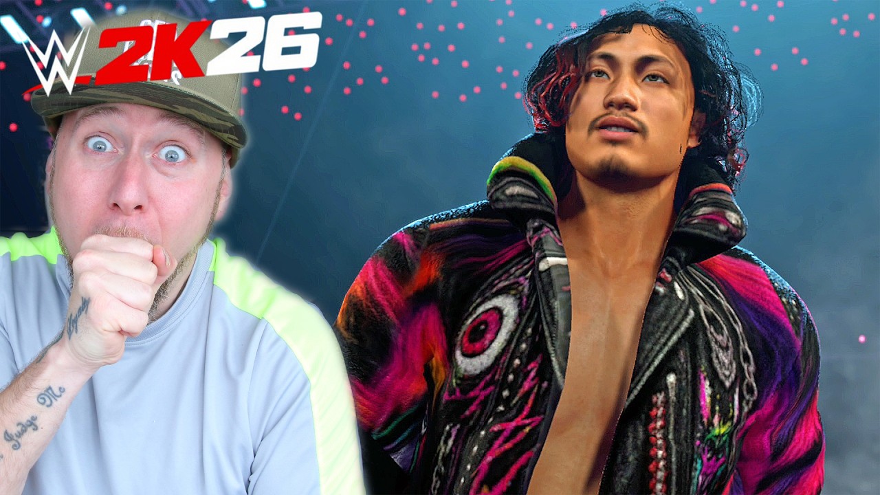 KYOKI HIROMU TAKAHASHI IS FINALLY HERE IN WWE 2K26 - YouTube