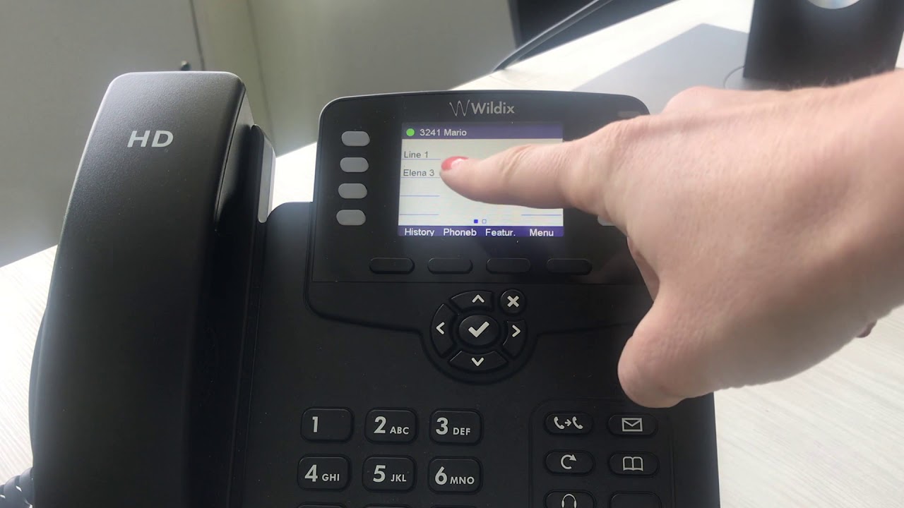 Enable ringtone playback for BLF Colleague - Wildix WMS 4 release - YouTube