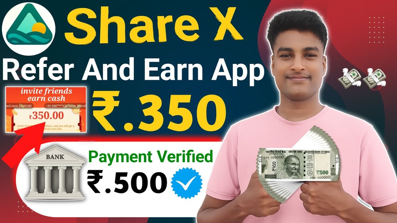 Share X Se Paise Kaise Kamaye ! Go Share Jaisa Dusra App ! Paisa Kamane Wala App