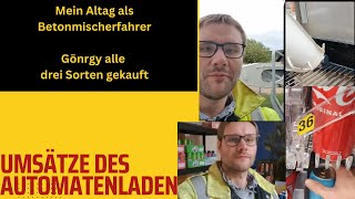 Mein Altag Als Betonmischerfahrer Und Umsätze Im Automatenladen