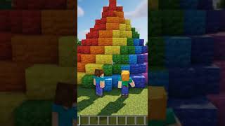 Minecraft blocks change color