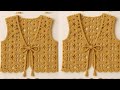 طريقة عمل جاكت بالكروشية مميز وانيق Easy Crochet Stitch For Beginners 
