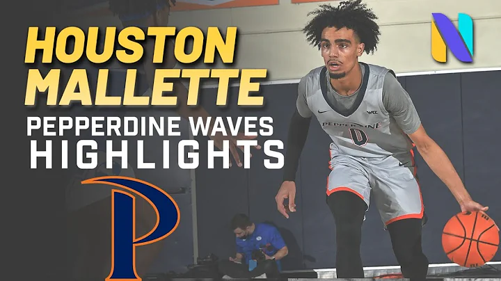 Houston Mallette Pepperdine Waves 2021-2022 Freshm...