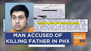 Man stabbed his father to death at Phoenix apartment, police say