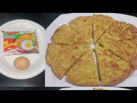 Cara Bikin Telur Dadar Mie