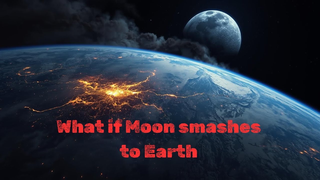 🌎What if Moon Smashes to Earth! 