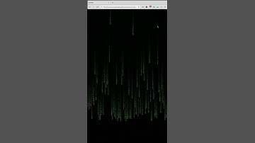Matrix Effect (HTML and CSS)