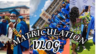 THE LONG AWAITED MATRICULATION MATRICULATING INTO TRINITY UNIVERSITY YABA MINI VLOG ERIC ZEE