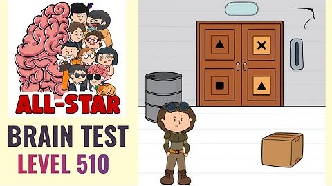 Brain Test All Star Level 510 | How to open that door? | Walkthrough