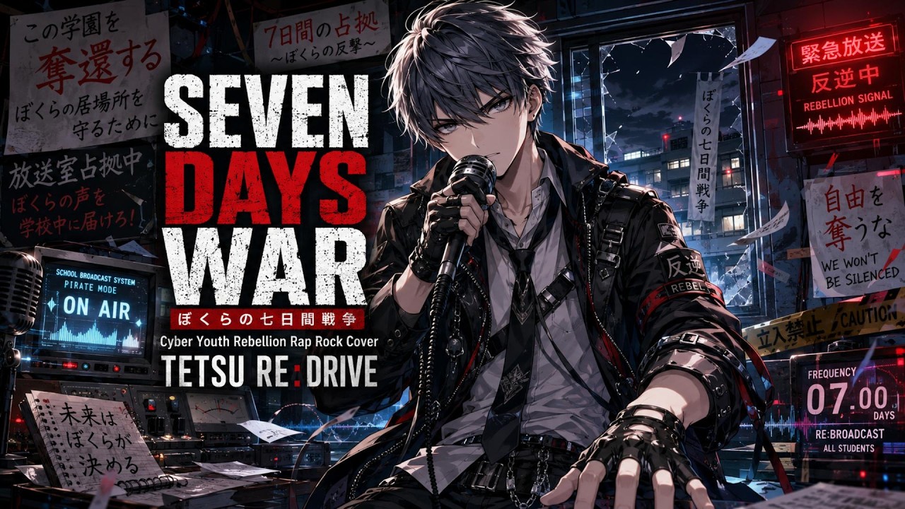 ぼくらの七日間戦争】SEVEN DAYS WAR / TM NETWORK – School Broadcast