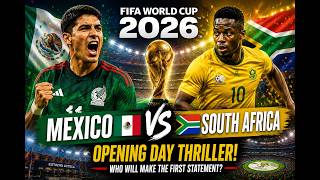Mexico vs South Africa 🔥 | FIFA World Cup 2026 Opening Match Thriller! | World Cup Kickoff Drama