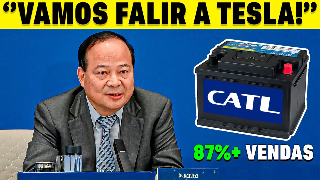 🚨 "BATERIAS EM ESTADO SÓLIDO!" O QUE O LANÇAMENTO DA CATL PODE FAZER NO MERCADO DE ELÉTRICOS?