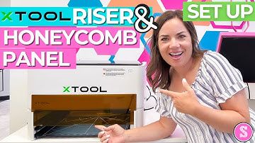 How to Set Up XTool M1 Riser and Honeycomb Panel