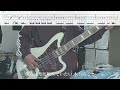 【TAB譜】秋山黄色『ネイルイズデッド feat.100回嘔吐』ベース弾いてみた