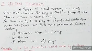 Central tendency of data || Statistics || JKSSB ACCOUNT ASSISTANT