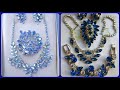 Latest stylish crystal beautiful party wear jewellery collection