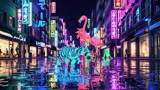 Openai Sora - Neon Animal Parade