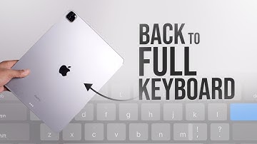 How to Go Back to Full Keyboard on iPad (tutorial)