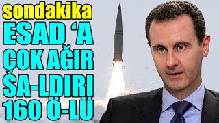 Şam Havadan Vu-Ruldu.. Esadin 160 Askeri̇ Ö-Ldü..