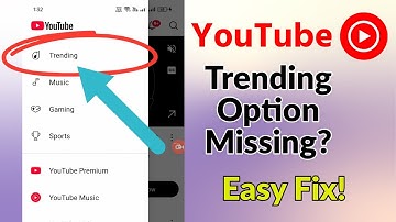 Fix YouTube Trending Tab Not Showing (100% Working!)