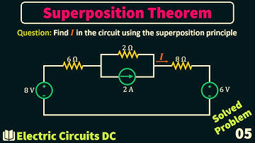 Superposition Theorem | Solved problem 5