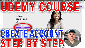 ✅ How To Sign Up Create Udemy Course Instructor Account 🔴
