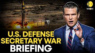 Thumbnail for LIVE: US Defense Secretary Pete Hegseth Briefs Media At CENTCOM Amid Iran War | WION Live