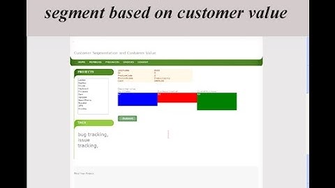 A Data mining approach to customer segment based on customer value ASP.NET with C# Project
