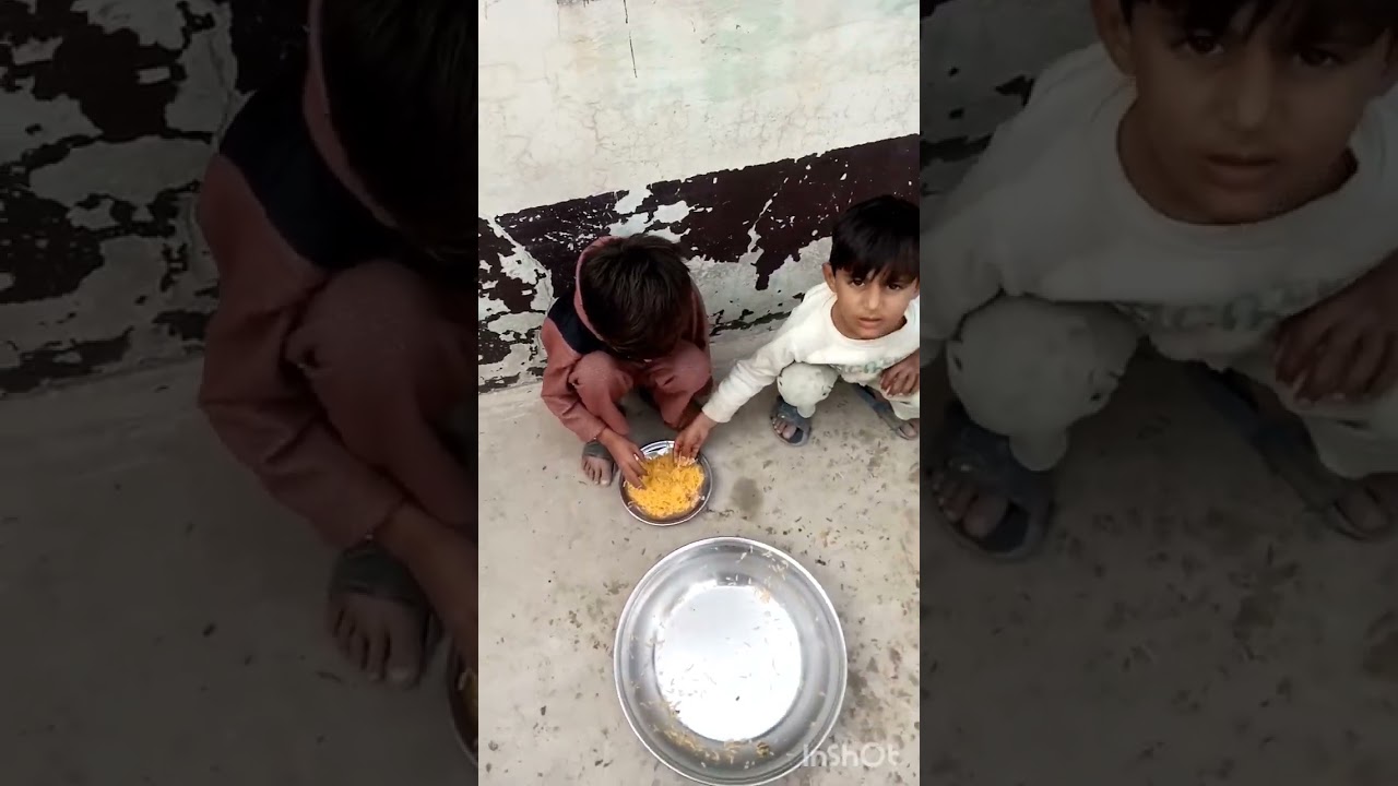 The very unique children village life in punjabi of pakistan#••••••••