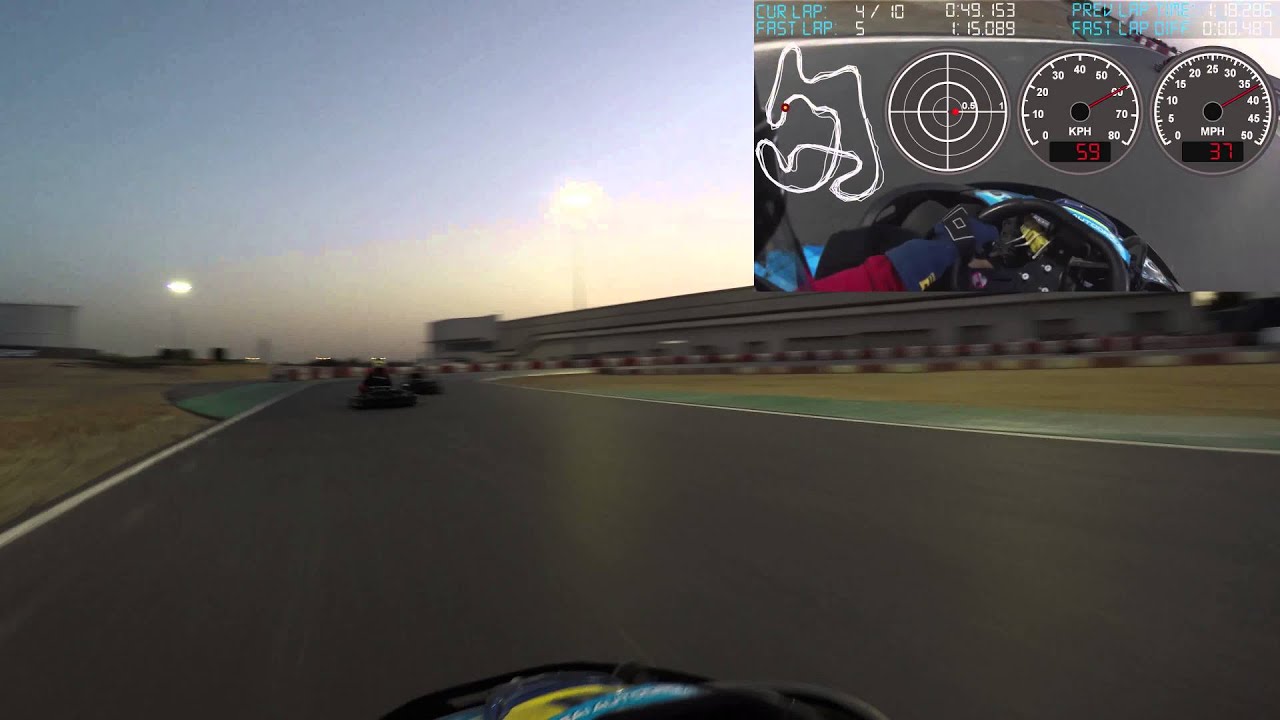 Dubai Outdoor Kartdrome Dubai, UAE karting YouTube
