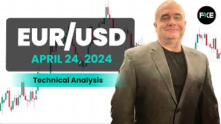 EUR/USD Daily Forecast and Technical Analysis for April 24, 2024, by Chris Lewis for FX Empire