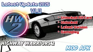 Highway Warriors 2 Mod Apk 1.0 | Unlocked All Cars | New Update 2025 screenshot 4