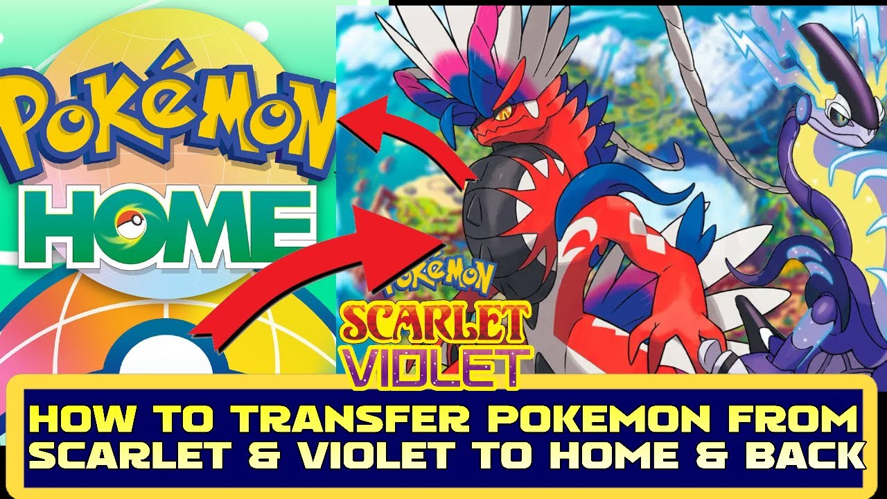 How to transfer Pokémon between Scarlet and Violet and Home - Polygon