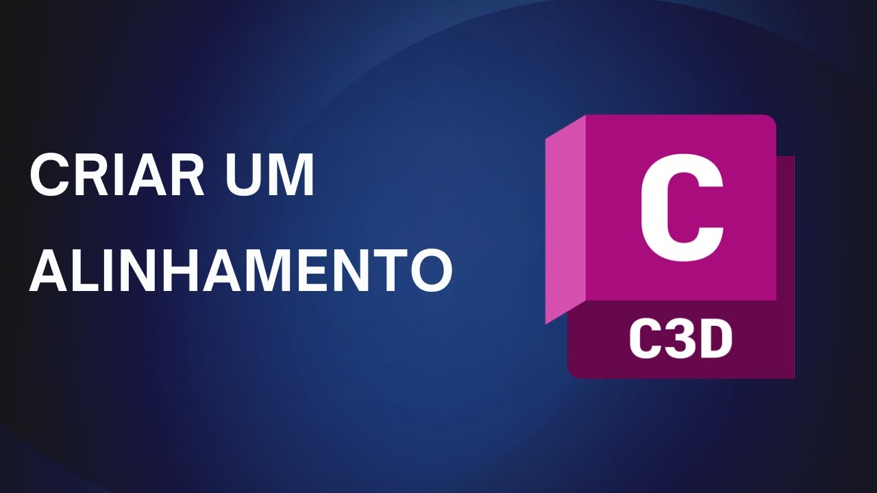 7. Como criar um alinhamento no civil 3d - traçado da via - civil 3d