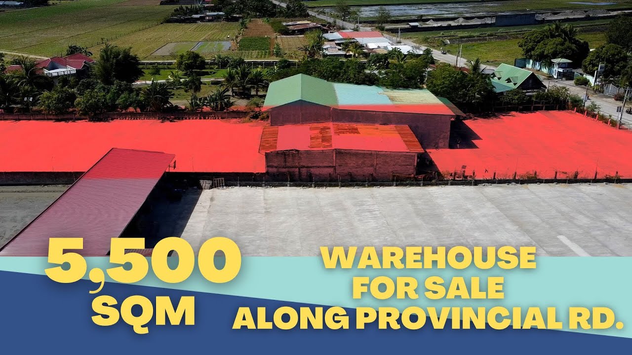 (Vlog94) 5,500Sqm Lot For Sale Along Provicial Rd. Guimba, Nueva