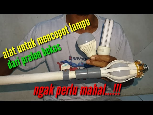 PIPA BEKAS BISA DIBIKIN ALAT UNTUK NYOPT LAMPU LED.. class=