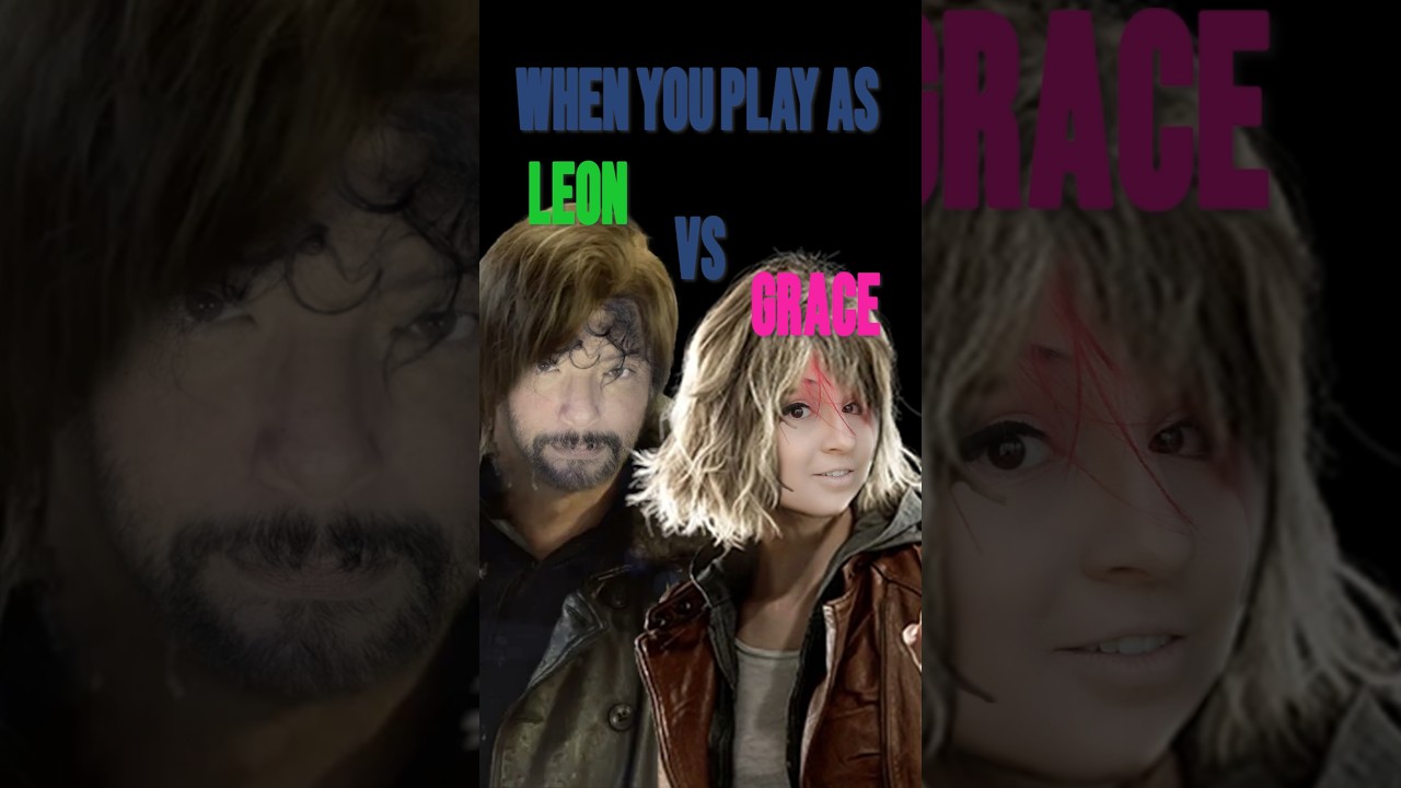 Leon vs Grace POV With @deadpixel #residentevil9 #residentevil9requiem #residentevil