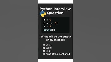 Day 4 | Python Interview Questions | Dictionary Key Trick Explained ! 🔥#coding #python #techbloomers