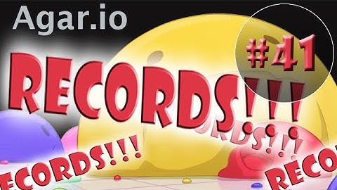 Agar.io Biggest Record Gameplay NO HACKS | Score Score Score #41