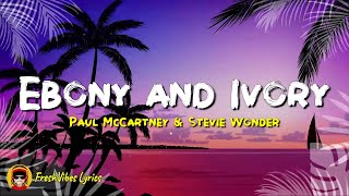 Paul McCartney - Ebony And Ivory (LYRICS) screenshot 3